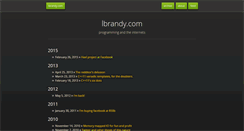 Desktop Screenshot of lbrandy.com